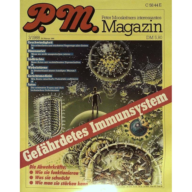 P.M. Ausgabe März 3/1988 - Gefährdetes Immunsystem