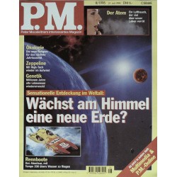 P.M. Ausgabe August 8/1995 - Wächst da eine neue Erde?