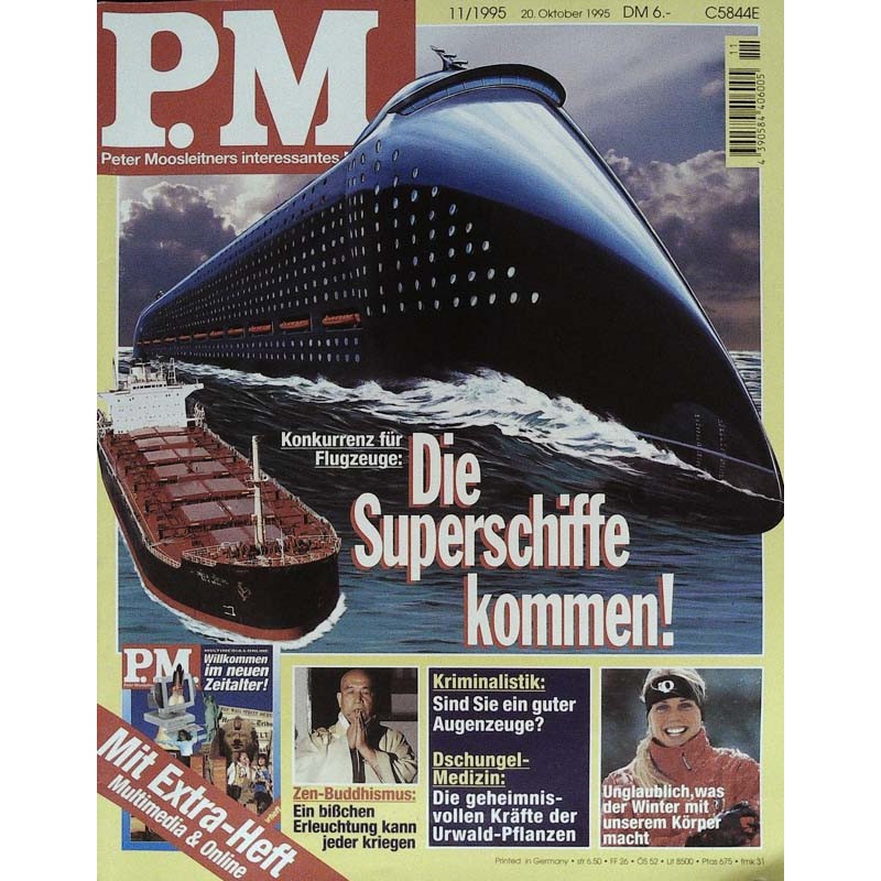 P.M. Ausgabe November 11/1995 - Die Superschiffe kommen!