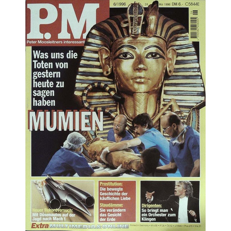 P.M. Ausgabe Juni 6/1996 - Mumien