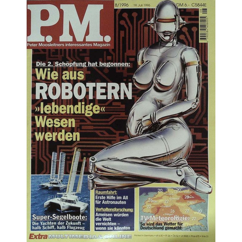 P.M. Ausgabe August 8/1996 - Robotern