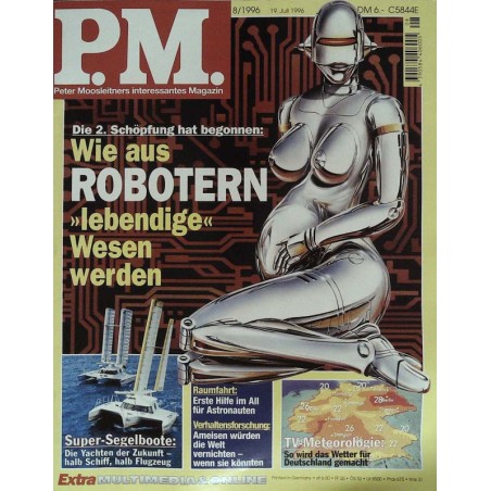 P.M. Ausgabe August 8/1996 - Robotern