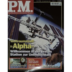 P.M. Ausgabe Oktober 10/1996 - Weltraumstadt Alpha