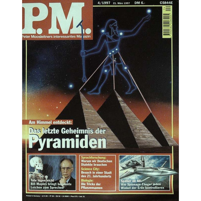 P.M. Ausgabe April 4/1997 - Geheimnis der Pyramiden