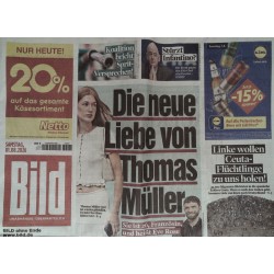 Bildzeitung Samstag, 1 August 2026 - Die neue von Thomas Müller