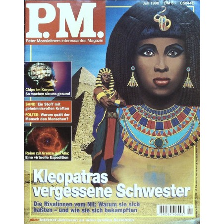 P.M. Ausgabe Juli 7/1998 - Kleopatras vergessene Schwester