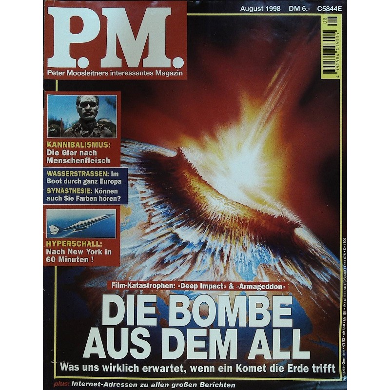 P.M. Ausgabe August 8/1998 - Die Bombe aus dem All
