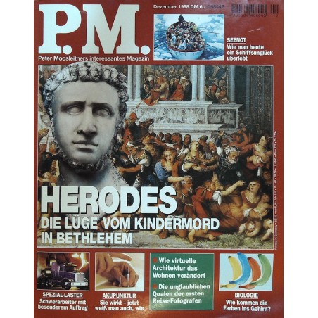 P.M. Ausgabe Dezember 12/1998 - Herodes