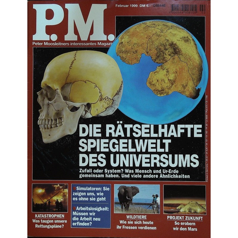 P.M. Ausgabe Februar 2/1999 - Spiegelwelt des Universums