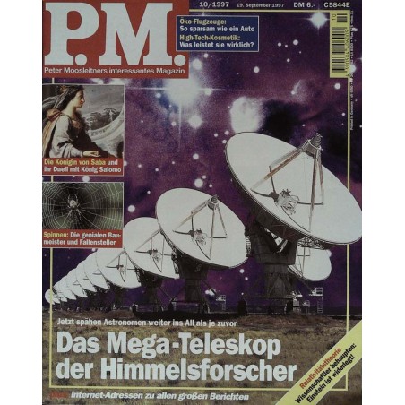P.M. Ausgabe Oktober 10/1997 - Das Mega-Teleskop