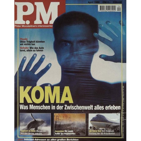 P.M. Ausgabe April 4/1998 - Koma