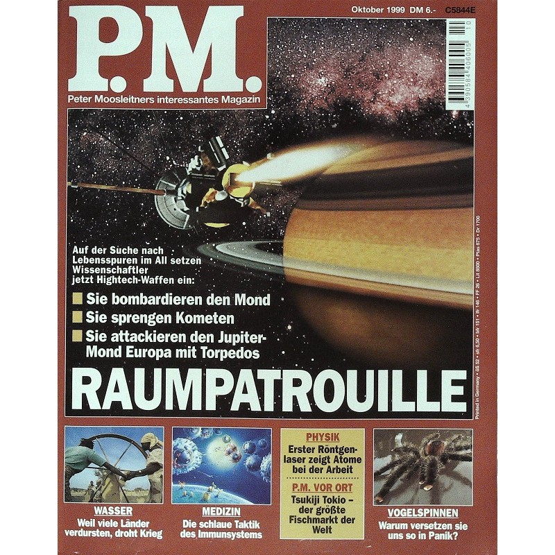 P.M. Ausgabe Oktober 10/1999 - Raumpatrouille