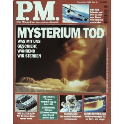 P.M. Ausgabe November 11/1999 - Mysterium Tod