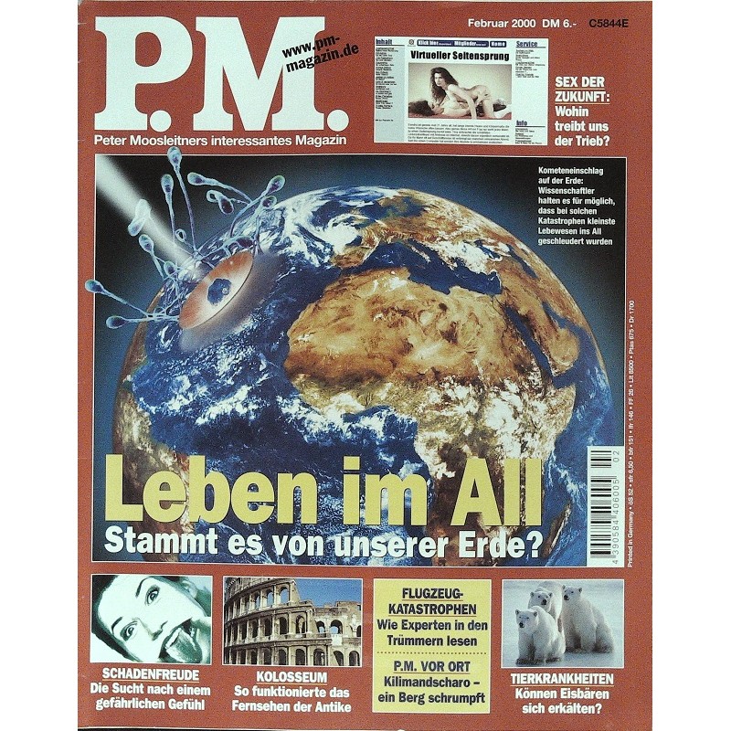 P.M. Ausgabe Februar 2/2000 - Leben im All