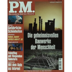P.M. Ausgabe August 8/2000 - Die geheimnisvollen Bauwerke