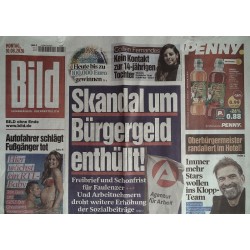 Bildzeitung Montag, 10 August 2026 - Skandal um Bürgergeld