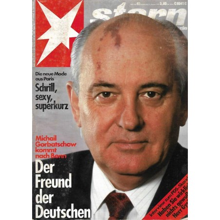 stern Heft Nr.45 / 31 Oktober 1990 - Der Freund der Deutschen