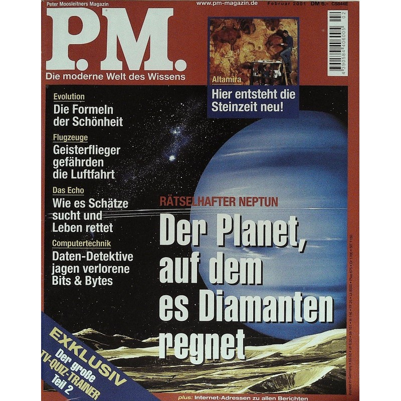 P.M. Ausgabe Februar 2/2001 - Rätselhafter Neptun