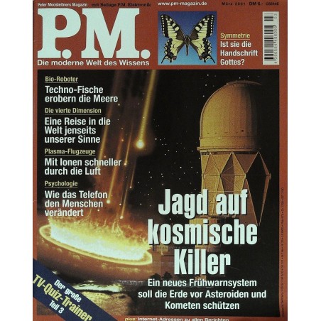 P.M. Ausgabe März 3/2001 - Jagd auf kosmische Killer