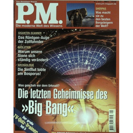 P.M. Ausgabe Mai 5/2001 - Geheimnisse des Big Bang