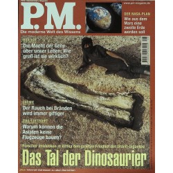 P.M. Ausgabe August 8/2001 - Das Tal der Dinosaurier