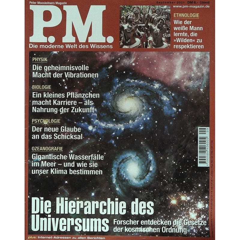 P.M. Ausgabe September 9/2001 - Die Hierarchie des Universums