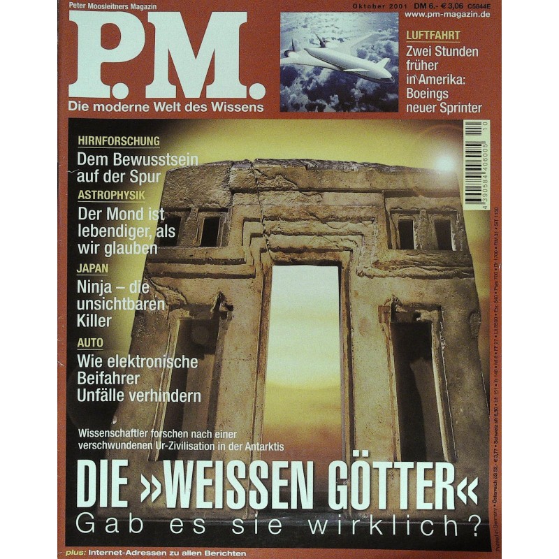 P.M. Ausgabe Oktober 10/2001 - Die Weissen Götter