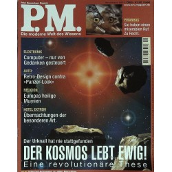 P.M. Ausgabe November 11/2001 - Der Kosmos lebt ewig!