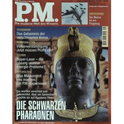 P.M. Ausgabe Januar 1/2002 - Die schwarzen Pharaonen