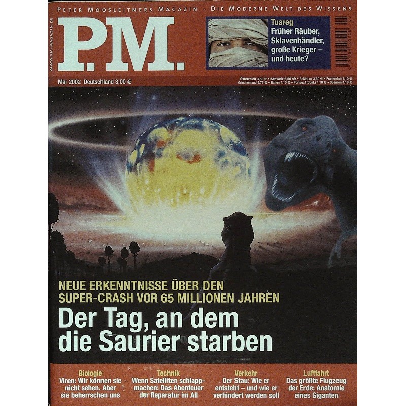 P.M. Ausgabe Mai 5/2002 - Saurier sterben