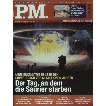 P.M. Ausgabe Mai 5/2002 - Saurier sterben
