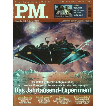 P.M. Ausgabe September 9/2002 - Antigravitation