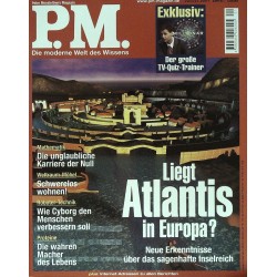 P.M. Ausgabe Januar 1/2001 - Liegt Atlantis in Europa?