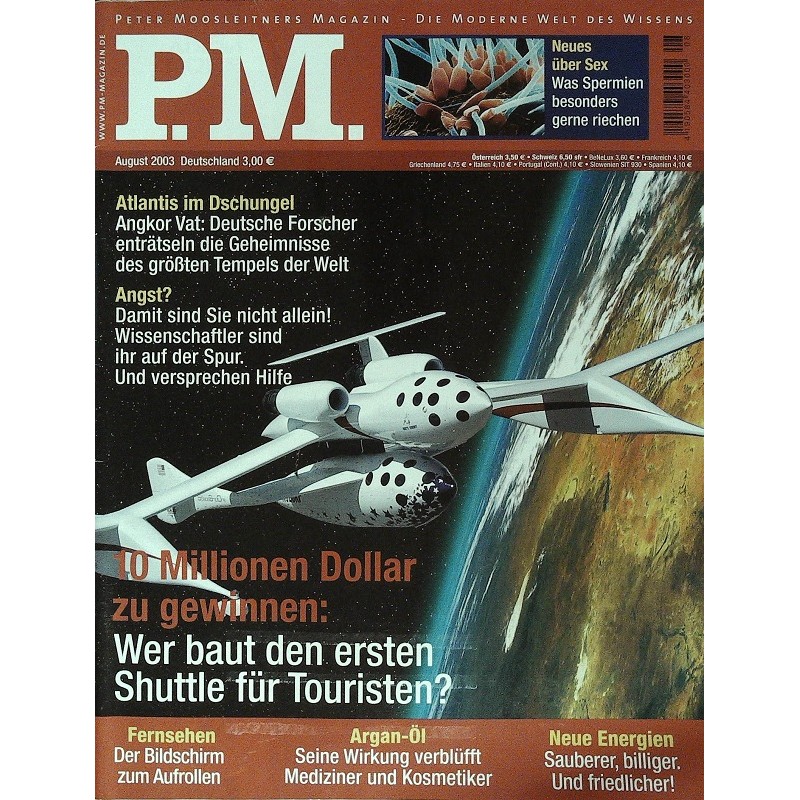 P.M. Ausgabe August 2003 - Shuttle für Touristen