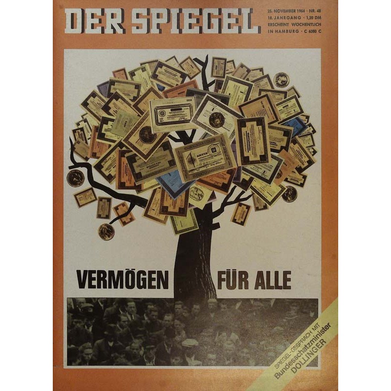 Der Spiegel Nr.48 / 25 November 1964 - Vermögen für alle