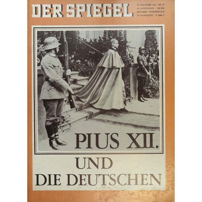 Der Spiegel Nr.47 / 18 November 1964 - Pius XII