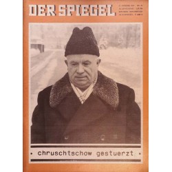Der Spiegel Nr.43 / 21 Oktober 1964 - Chruschtschow gestürzt