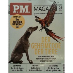 P.M. Ausgabe August 8/2014 - Der Geheimcode der Tiere