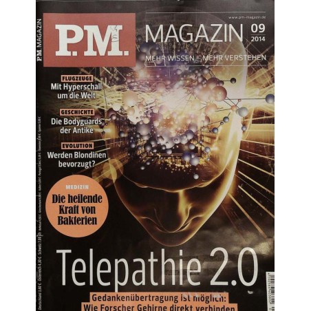 P.M. Ausgabe September 9/2014 - Telepathie 2.0