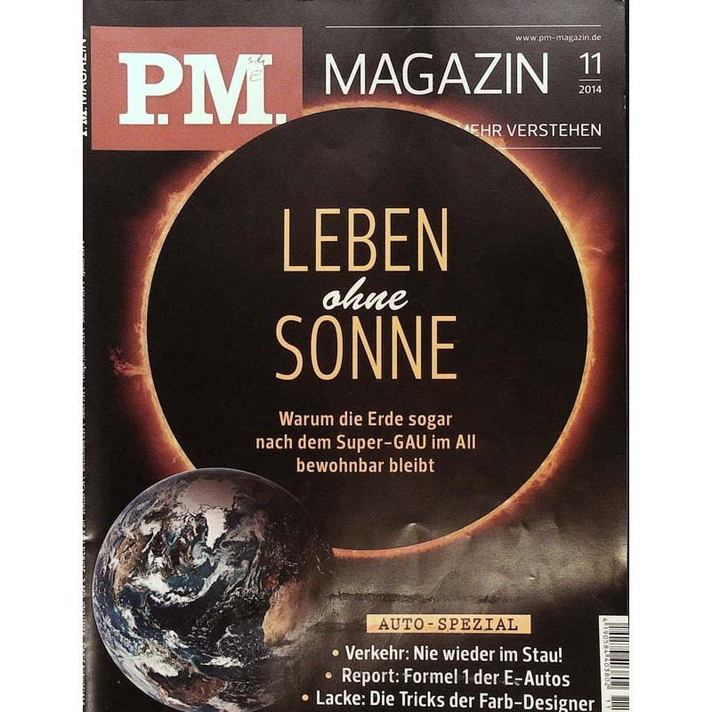 P.M. Ausgabe November 11/2014 - Leben ohne Sonne
