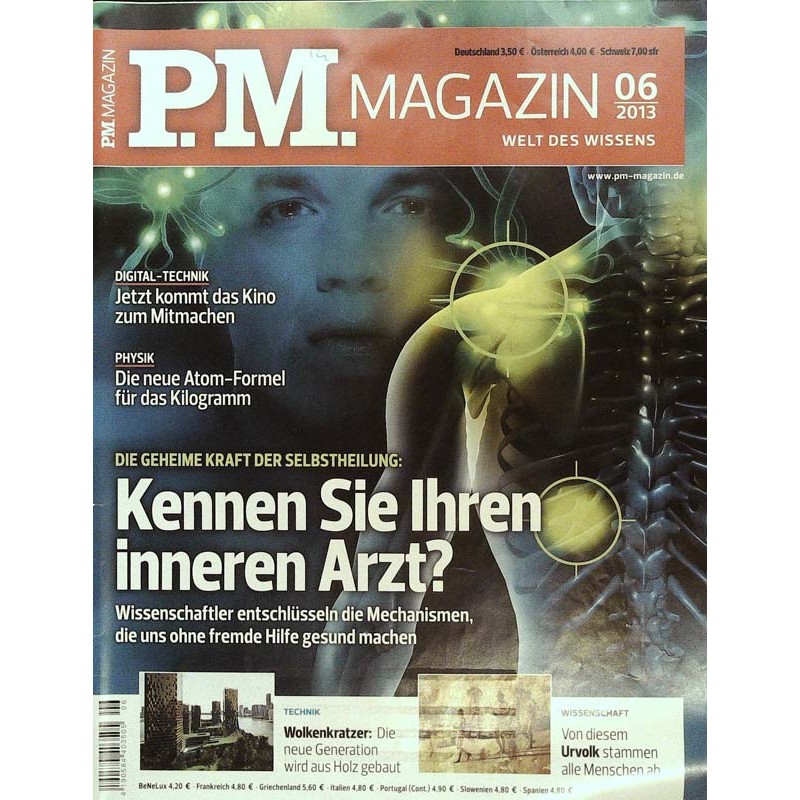 P.M. Ausgabe Juni 6/2013 - Kennen Sie ihren inneren Arzt?