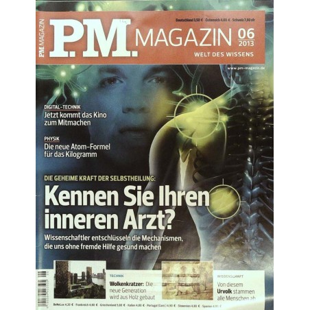 P.M. Ausgabe Juni 6/2013 - Kennen Sie ihren inneren Arzt?