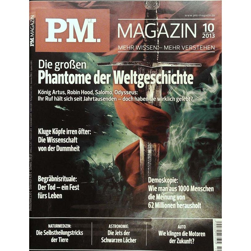 P.M. Ausgabe Oktober 10/2013 - Phantome der Weltgeschichte