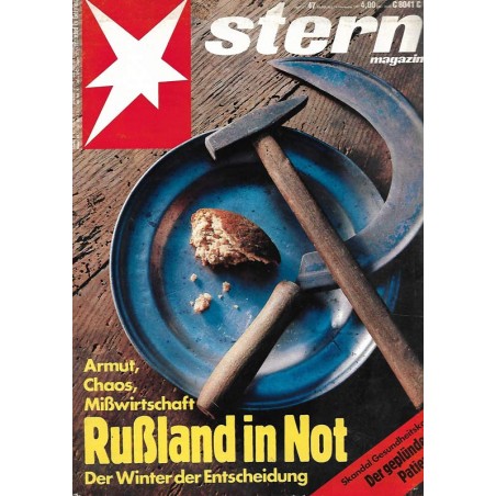 stern Heft Nr.47 / 14 November 1991 - Rußland in Not