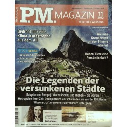 P.M. Ausgabe November 11/2012 - Legenden versunkener Städte