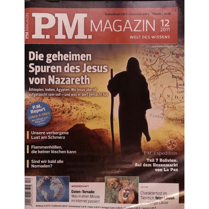 P.M. Ausgabe Dezember 12/2011 - Spuren des Jesus