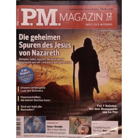 P.M. Ausgabe Dezember 12/2011 - Spuren des Jesus