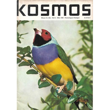 KOSMOS Heft 3 März 1964 - Gouldamadine