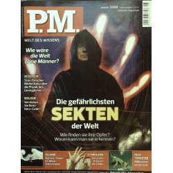 P.M. Ausgabe August 2008 - Die gefährlichsten Sekten der Welt