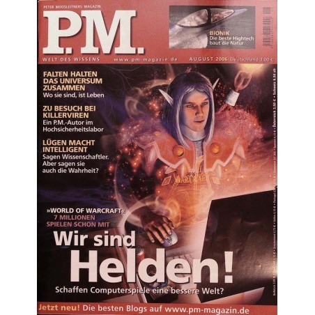 P.M. Ausgabe August 8/2006 - Wir sind Helden!